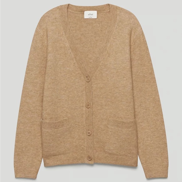 Aritzia Wilfred Shelby Cashmere Cardigan Size 2XS - Picture 8 of 11